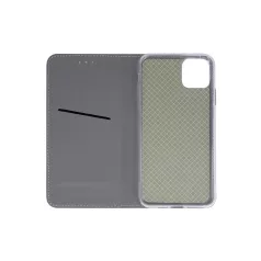   Smart Trendy - Apple iPhone 13 Pro (6.1) oldalra nyíló mágneses könyv tok szilikon belsővel (Marble 9)