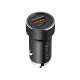 Forever CC-06 PD QC szivargyújtó töltő USB és Type-C csatlakozóval 20W