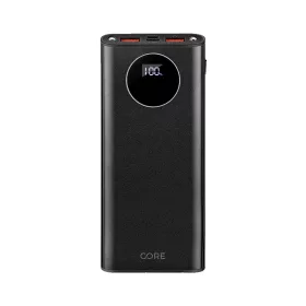   Forever FC-01 power bank PD + QC3.0 2x USB és 1x Type-C foglalattal 10000mAh fekete (max 3A) 22,5W