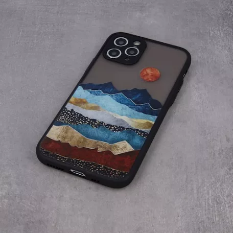 Ultra Trendy - Apple iPhone 12 Mini 2020 (5.4) TPU / PC szilikon tok (Landscape 1)