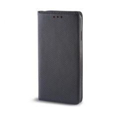   Smart magnet Realme 9i 4G / Oppo A96 4G oldalra nyíló mágneses könyv tok szilikon belsővel fekete