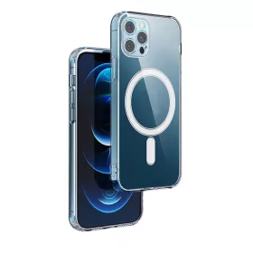   Anti - Shock Mag case Apple iPhone 17 Air (6.6) ütésálló, átlátszó kameravédős szilikon tok