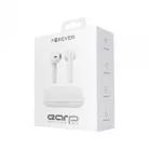 Forever TWE-110 Bluetooth 5.1 sztereó TWS headset beépített mikrofonnal fehér