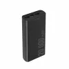 Forever SPF-02 power bank PD + QC 2x USB és 1x Type-C foglalattal 20000mAh fekete (max 3A) 18W