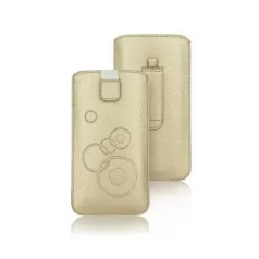   Forcell Deko univerzális kihúzós tok - Apple iPhone 6 / 6S Plus / 7 Plus/ 8 Plus /Mate 10 Lite / Mate 10 Lite arany