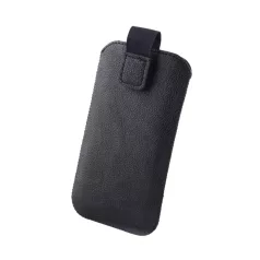   Forcell Deko univerzális kihúzós tok - Samsung A51/A31/M21/A22 4G/ Xiaomi Mi 11 Lite 5G/ Oppo Reno5 5G fekete