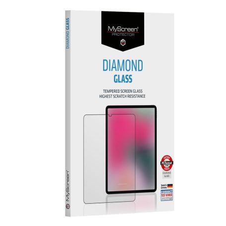MyScreen Diamond Glass - Apple iPad Air 1 / 2 / Pro 9.7 teljes képernyős kijelzővédő üvegfólia fekete (9H)