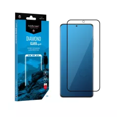   MyScreen Diamond Glass edge3D - Samsung G998 Galaxy S21 Ultra (2021) teljes képernyős kijelzővédő üvegfólia fekete (9H)
