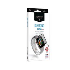   MyScreen Diamond Glass edge3D - Apple Watch 6 / SE (40mm) teljes képernyős kijelzővédő üvegfólia fekete (9H)