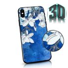 3D Virágmintás tok - Apple iPhone 11 Pro (5.8) 2019 szilikon tok kék