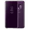 Clear View Apple iPhone 11 Pro (5.8) 2019 lila oldalra nyíló tükrös tok