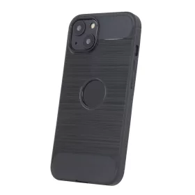 Huawei P30 Lite Carbon vékony szilikon tok fekete