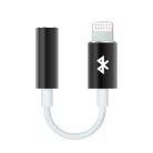 Lightning - 3,5 mm-es jack jack átalakító adapter fekete (SX-01)