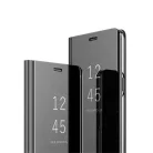 Lens tok - Samsung A125 Galaxy A12 zöld üveg / bőr tok beépített mágneskoronggal