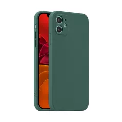 Fosca Apple iPhone 12 / 12 Pro 2020 (6.1) zöld szilikon tok