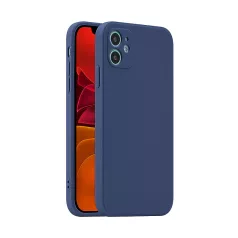 Fosca Apple iPhone 12 Pro Max 2020 (6.7) kék szilikon tok