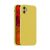 Fosca Xiaomi Redmi Note 9 sárga szilikon tok