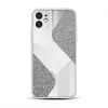 Mirallo tok - Apple iPhone 13 Mini (5.4) fehér csillogó tok