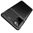 Xiaomi Mi 10T / Mi 10T Pro 5G Carbon Fiber ütésálló szilikon tok kék