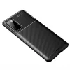 Samsung G990 Galaxy S21 (2021) Carbon Fiber ütésálló szilikon tok fekete