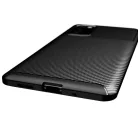 Samsung G990 Galaxy S21 (2021) Carbon Fiber ütésálló szilikon tok kék