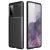 Samsung G995 Galaxy S21 Plus (2021) Carbon Fiber ütésálló szilikon tok fekete