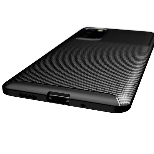 Samsung G995 Galaxy S21 Plus (2021) Carbon Fiber ütésálló szilikon tok kék
