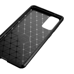   Samsung M115 Galaxy M11 Carbon Fiber ütésálló szilikon tok kék