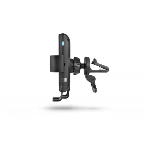 Xblitz G650 PRO fekete automata, univerzális autós tartó vezeték nélküli (QI) töltéssel, szellőzőre, műszerfalra, 10W