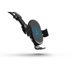   Xblitz G750 PRO fekete automata, univerzális autós tartó vezeték nélküli (QI) töltéssel, szellőzőre, műszerfalra, 10W
