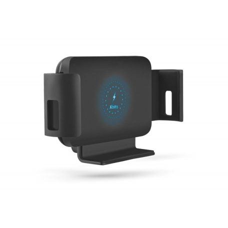 Xblitz G950 PRO fekete automata, univerzális autós tartó vezeték nélküli (QI) töltéssel, szellőzőre, műszerfalra, 10W