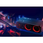 Xblitz R1 12/24V autós szivargyújtó elosztó gyorstöltéssel + 2X USB(Quickcharge 3.0, 2.4A)
