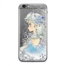   Disney szilikon tok - Jégvarázs 010 Samsung G975F Galaxy S10 Plus ezüst liquid glitter (DPCELSA5166)