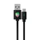 USB kábel DC - Joker 001 USB - micro USB adatkábel 1m fekete