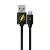 USB kábel DC - Flash 001 USB - micro USB adatkábel 1m fekete