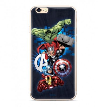 Marvel szilikon tok - Avengers 001 Apple iPhone 7 / 8 / SE2 / SE3 (4.7) sötétkék (MPCAVEN046)