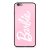 Barbie prémium szilikon tok edzett üveg hátlappal - Barbie 020 Apple iPhone 7 / 8 / SE2 / SE3 (4.7) pink (MTPCBARBIE7503)