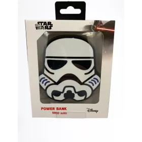   Star Wars 3D power bank - Stormtroopers 001 1A 1xUSB 5000mAh fehér (SWPBSTOR001) 5W