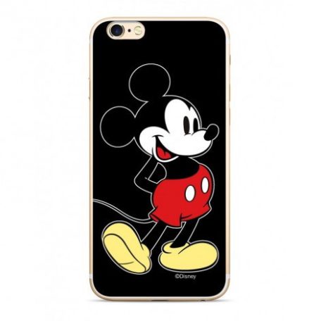 Disney szilikon tok - Mickey 027 Apple iPhone 5G/5S/5SE fekete (DPCMIC18641)