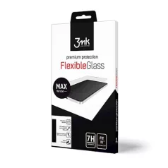   3MK FlexibleGlass Max Xiaomi Redmi Note 9 Pro / Pro Max 5D hajlított előlapi üvegfólia fekete