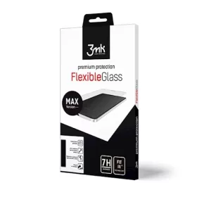   3MK FlexibleGlass Max Xiaomi Redmi Note 9 Pro / Pro Max 5D hajlított előlapi üvegfólia fekete