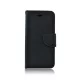 Fancy Huawei P Smart Z / Y9 Prime (2019) / Honor 9X oldalra nyíló mágneses könyv tok szilikon belsővel fekete