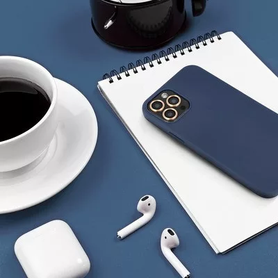 Forcell Soft tok - Apple iPhone 11 (6.1) 2019 kék MATT szilikon tok