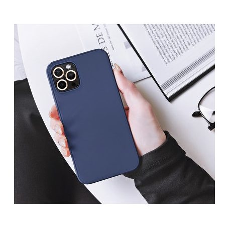 Forcell Soft tok - Samsung A525 / A526 / A528 Galaxy A52 4G / 5G / A52s (2020) kék MATT szilikon tok