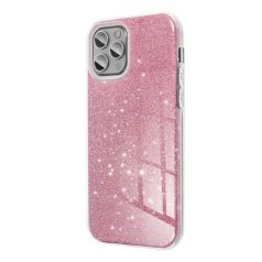   Forcell Shining tok - Samsung A525 / A526 / A528 Galaxy A52 4G / 5G / A52s (2020) pink csillogó tok
