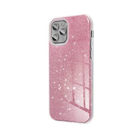Forcell Shining tok - Samsung A525 / A526 / A528 Galaxy A52 4G / 5G / A52s (2020) pink csillogó tok
