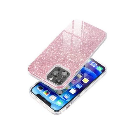 Forcell Shining tok - Samsung A525 / A526 / A528 Galaxy A52 4G / 5G / A52s (2020) pink csillogó tok
