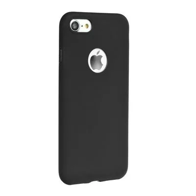 Forcell Soft tok - Apple iPhone 13 Mini (5.4) fekete MATT szilikon tok