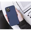 Forcell Soft tok - Apple iPhone 13 Mini (5.4) kék MATT szilikon tok