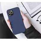 Forcell Soft tok - Apple iPhone 13 Mini (5.4) kék MATT szilikon tok